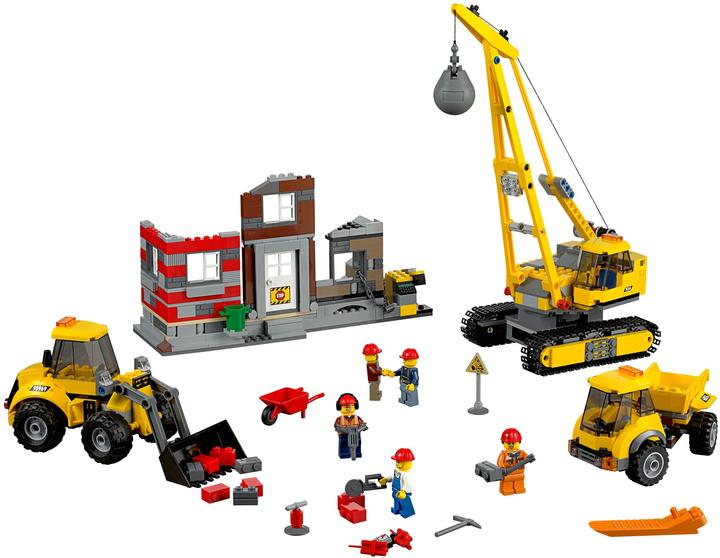 Image du produit LEGO City Le chantier de démolition (60076, LEGO City)