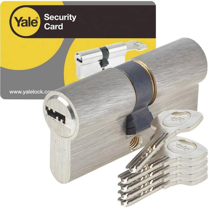 Actual product image Yale Profile double cylinder series 1000, outer / inner dimension: 40/40 mm (Profile cylinder)