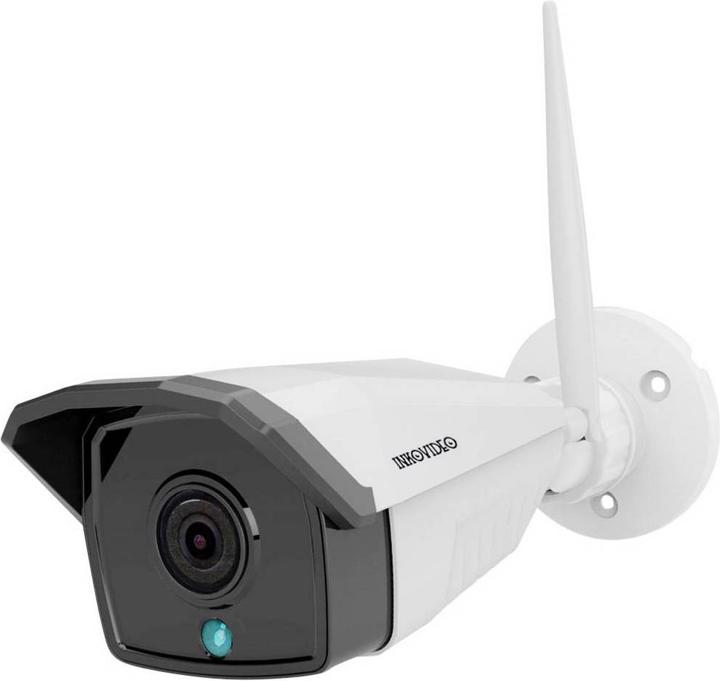 Actual product image Inkovideo Surveillance camera set WLAN IP 4 channel with 2 cameras 1920 x 1080 pixel (1920 x 1080 Pixels)