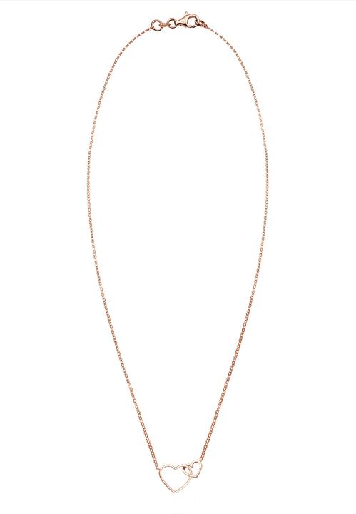 Immagine prodotto Elli Cuore (Argento 925 placcato oro, 45 cm)