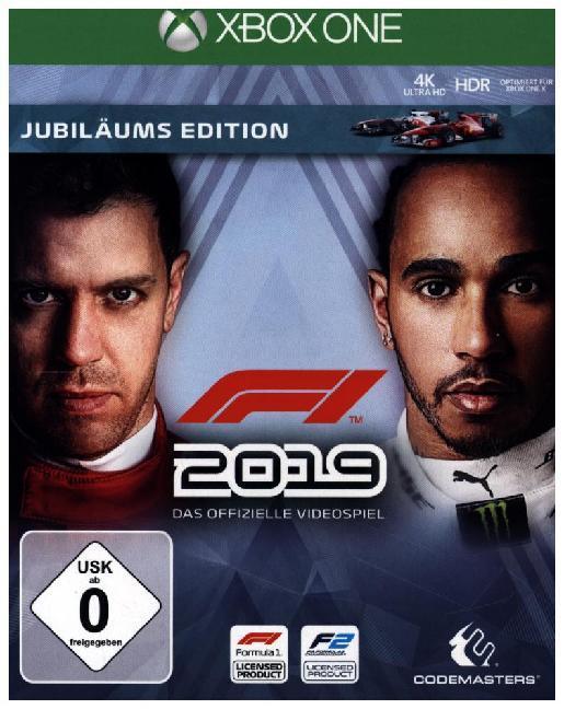 Image du produit Codemasters F1 2019,Jubil.Ed.XbO.1032657 (Xbox One S, DE)