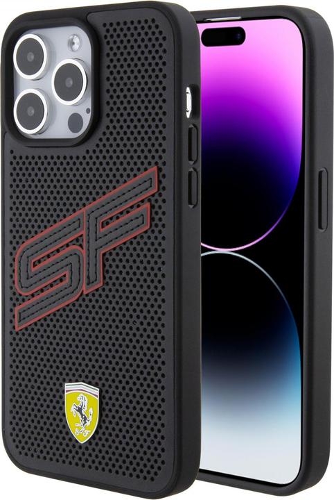 Immagine prodotto Ferrari Custodia in pelle - iPhone 15 Pro (Apple iPhone 15 Pro)