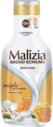 Immagine prodotto Malizia Bagno schiuma al miele e zenzero 1 litro (1000 ml)