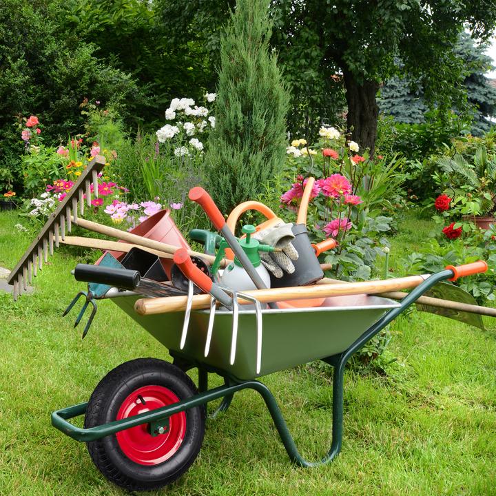 Actual product image Relaxdays Wheelbarrow Tyre 4.80 4., Pneumatic