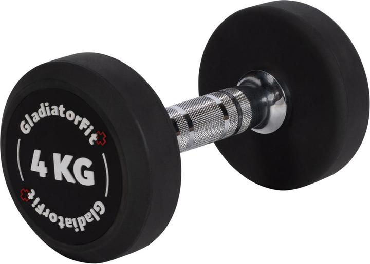 Actual product image Gladiatorfit Round dumbbells (1 x 4 kg)