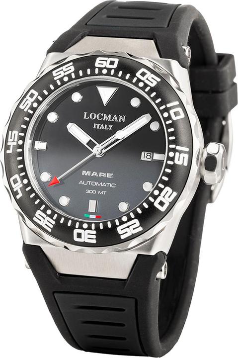Produktbild Locman Italy Herrenuhr Mare 300MT Automatik Ref.0559 (Analoguhr, 44 mm)