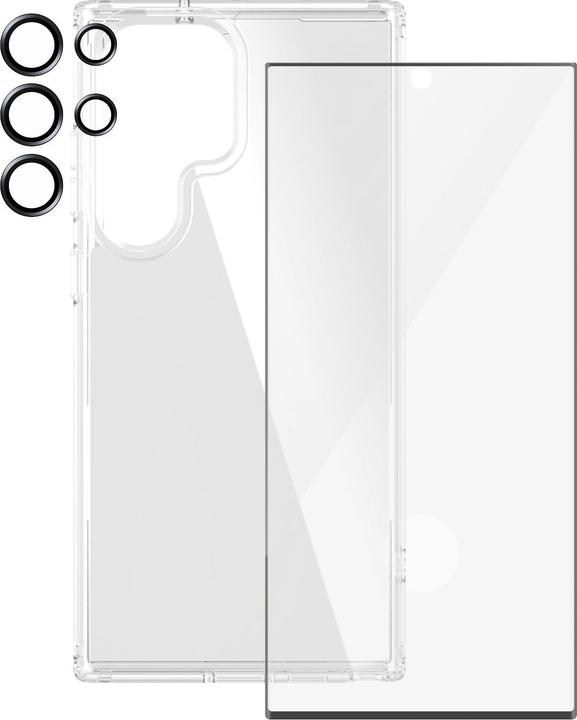 Actual product image PanzerGlass Bundle Ultra Wide FIt Glass + Case + Lens (1 Piece, Samsung Galaxy S24 Ultra)