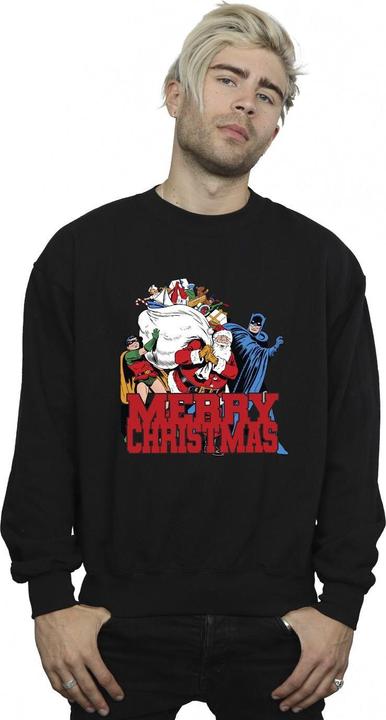 Immagine prodotto Felpa Batman Merry Christmas in cotone (S)