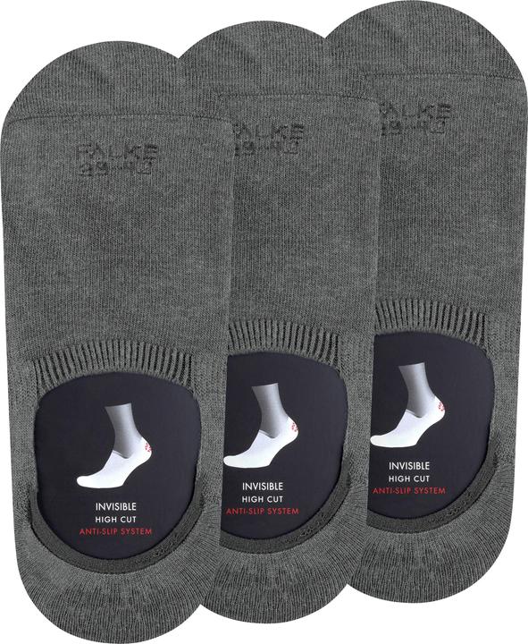 Actual product image Falke Step High Cut 3-Pack Men No Show Socks (47 - 50)