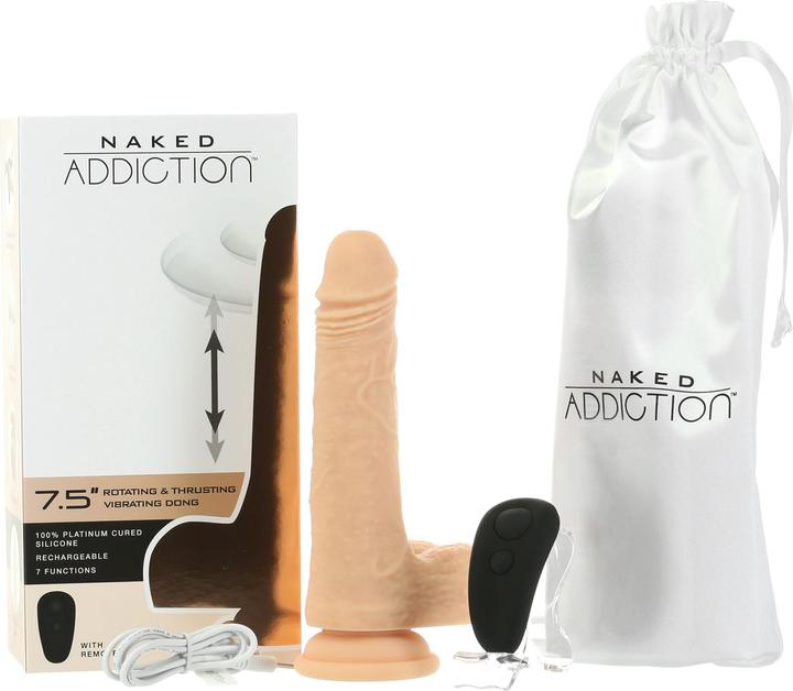 Actual product image Naked Addiction Realistischer rotierender Dildo mit Fernbedienung