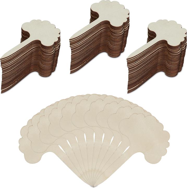 Produktbild Relaxdays 100x Pflanzenstecker (20 cm, 6 cm)
