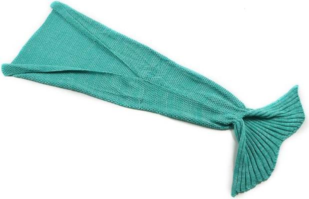 Produktbild MU Classic Meerjungfrau Strickdecke (70 x 130 cm)