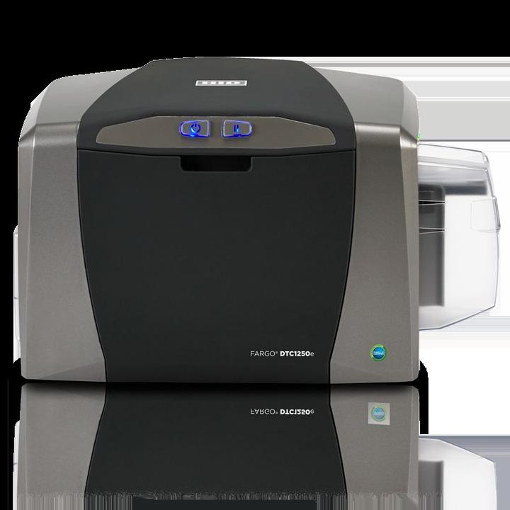 Actual product image HID Fargo DTC1250e Plastic Card Printer (Colour)