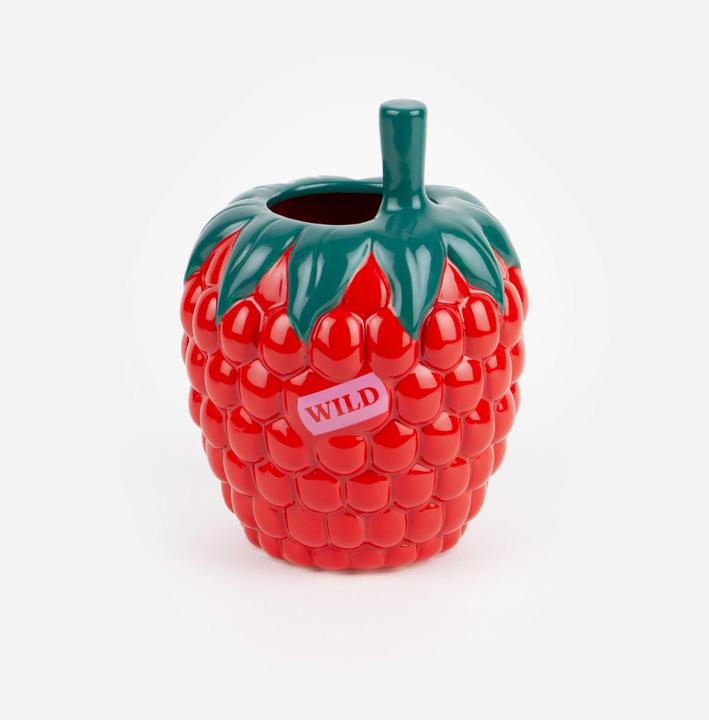 Image du produit Doiy Farmers' Market, Raspberry, Vase (1 x, 14,5 x 14,5 x 20 cm)
