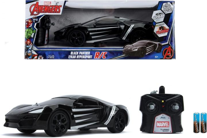 Immagine prodotto Jada Marvel Black Panther RC Lycan 1:16