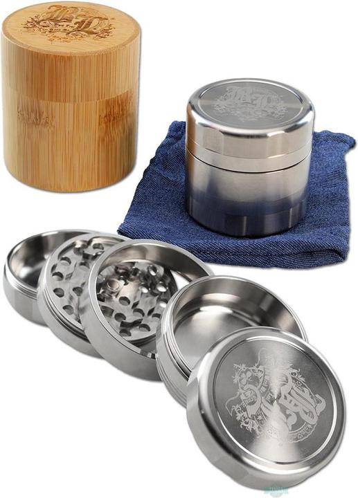 Produktbild Tamar Grinder Edelstahl Deluxe CNC 5teilig 59mm