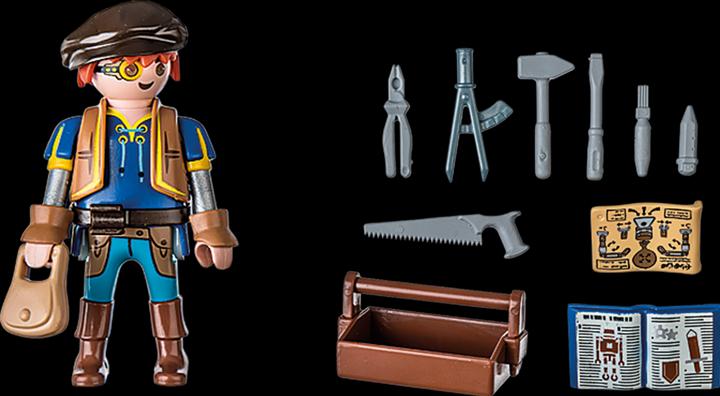 Actual product image Playmobil 71302 Novelmore - Dario with tools (71302, Playmobil Novelmore)