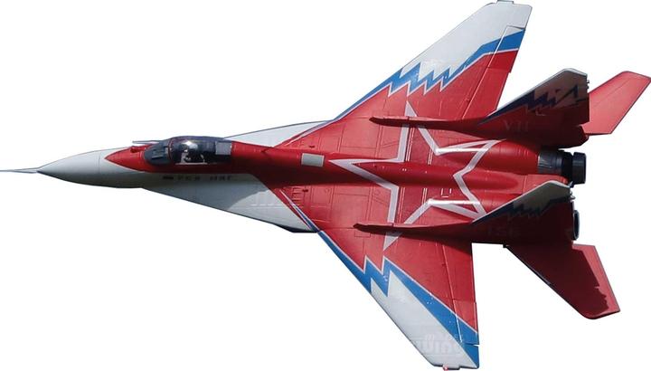 Actual product image Freewing MiG-29 RED STAR MIG29 PNP 80mm Jet EDF 6S (Jet)