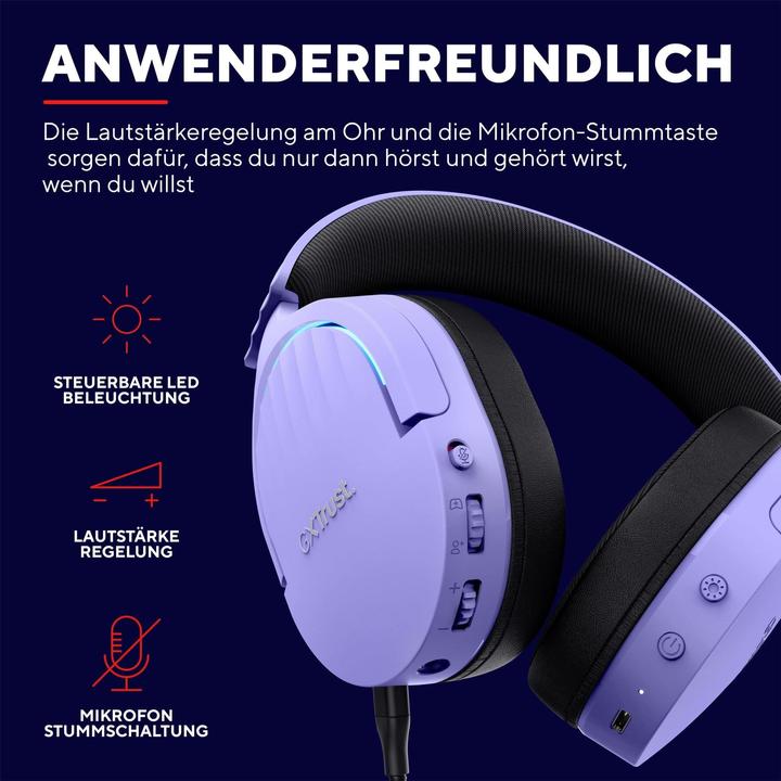 Productafbeelding Trust GXT 491P Fayzo (Draadloze, Bedraad)