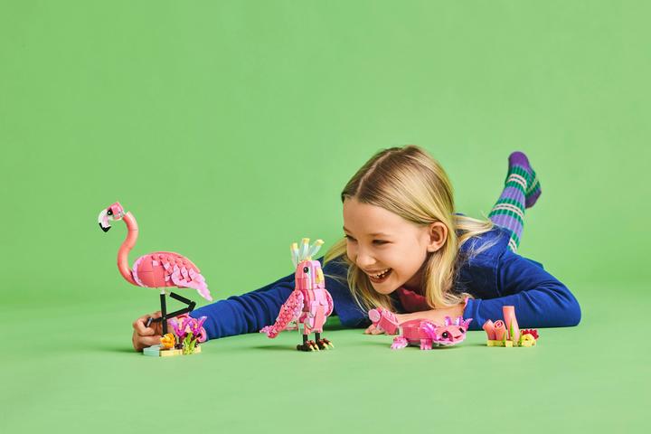Image du produit LEGO Animaux sauvages : le flamant rose (31170, LEGO Creator Expert)