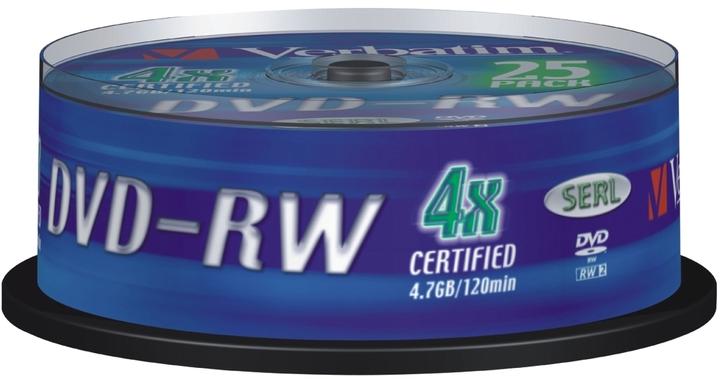 Immagine prodotto Verbatim Dvd-Rw (25 x)