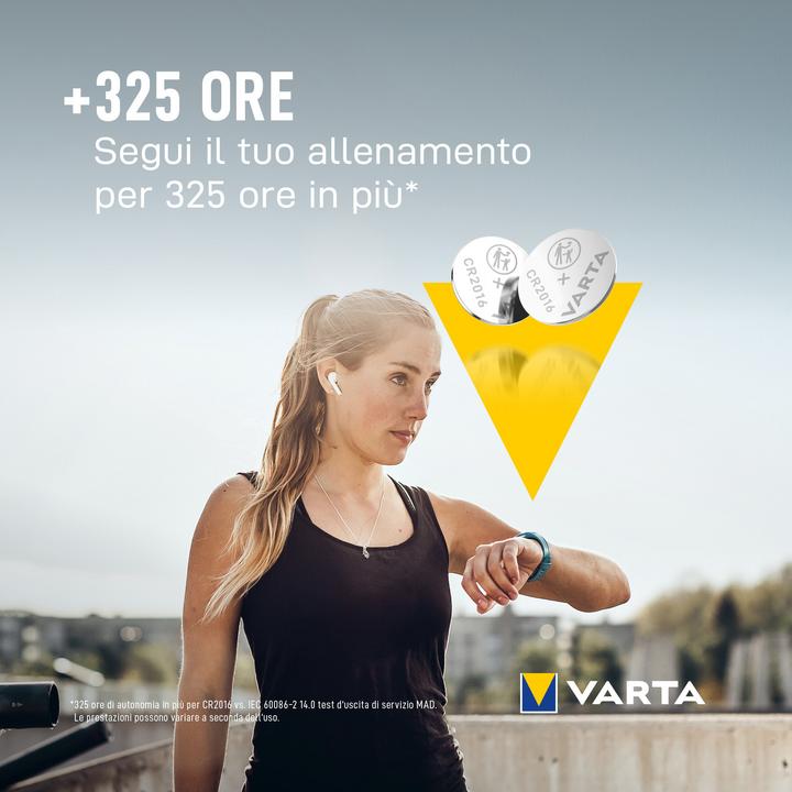 Actual product image Varta Cr2016 (1 pcs., CR2016, 87 mAh)