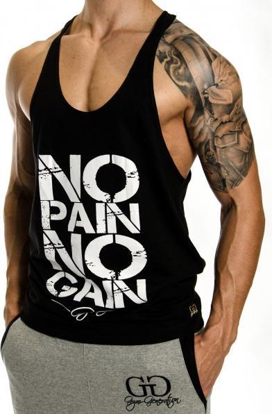 Immagine prodotto Gym Generation No Pain No Gain Stringer NERO (S)