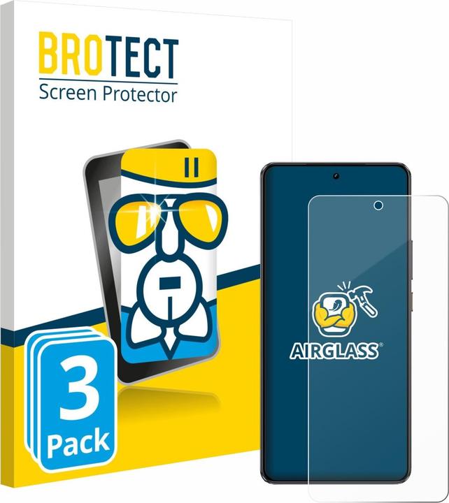 Immagine prodotto BROTECT AirGlass Vetro (3 Pezzo/i, Realme GT 7 Pro)