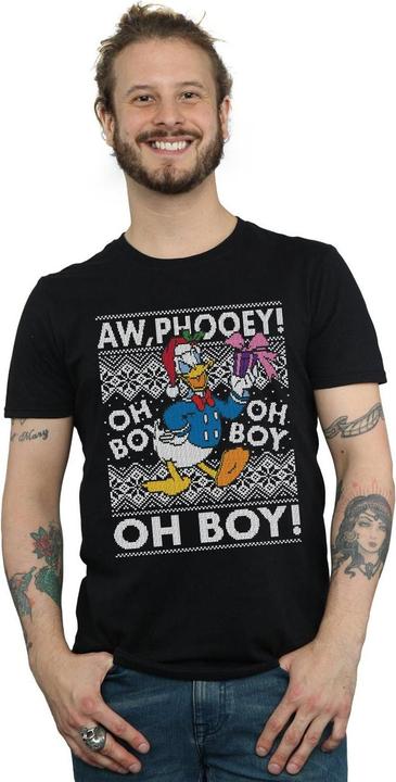 Produktbild Disney Donald Duck Christmas Fair Isle TShirt (L)