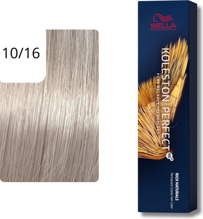 Image du produit Wella Koleston Perfect Me+ Rich Naturals (10/16 blond clair frêne-violet cendre-violet)