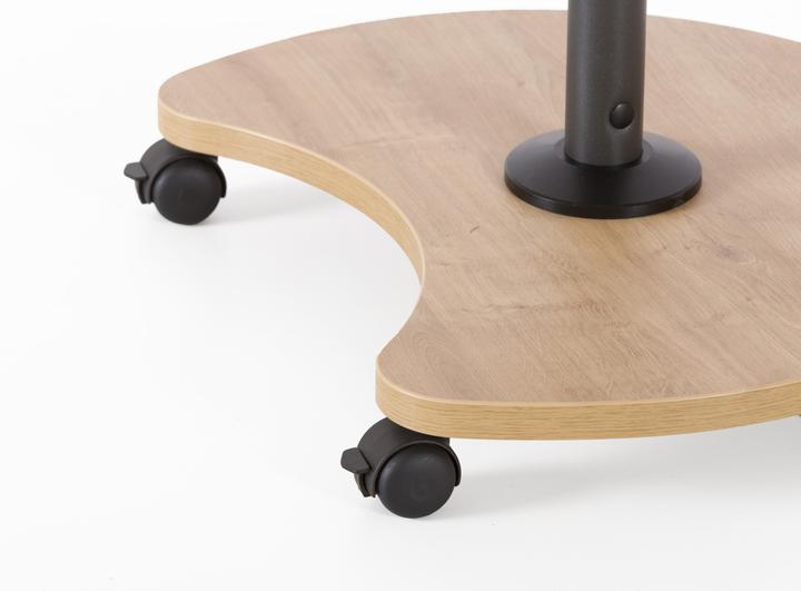 Immagine prodotto Berec Flipchart Design Mobil NAT0618 Holz auf Rollen 69x195cm (69 x 195 cm)