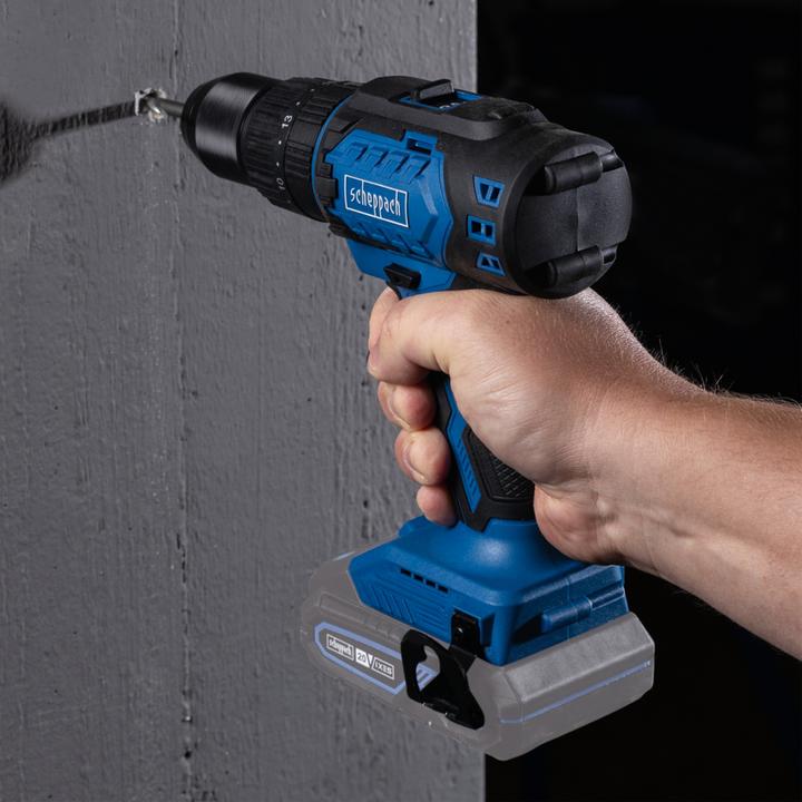 Actual product image Scheppach Battery-powered impact drill BC-CD60-X (DIY) (Rechargeable battery operated)