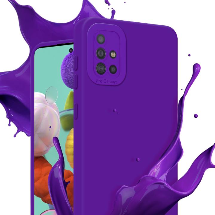 Produktbild Cadorabo Hülle für Samsung Galaxy A51 4G / M40s im TPU Fluid LM162 Style (Samsung Galaxy M40s)
