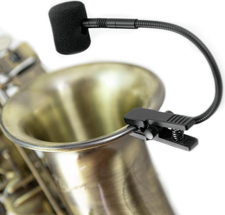 Actual product image Omnitronic FAS wind instrument microphone for pocket transmitter