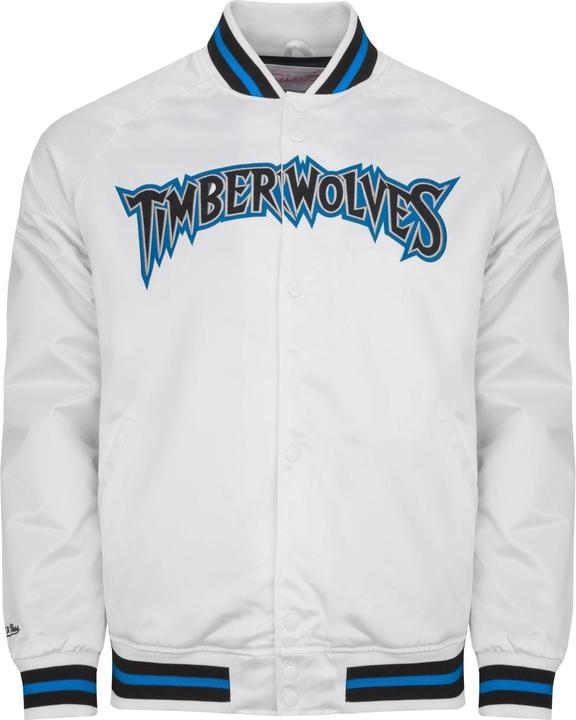 Image du produit Mitchell & Ness M&N Lightweight Satin Veste - Minnesota Timberwolves (S)