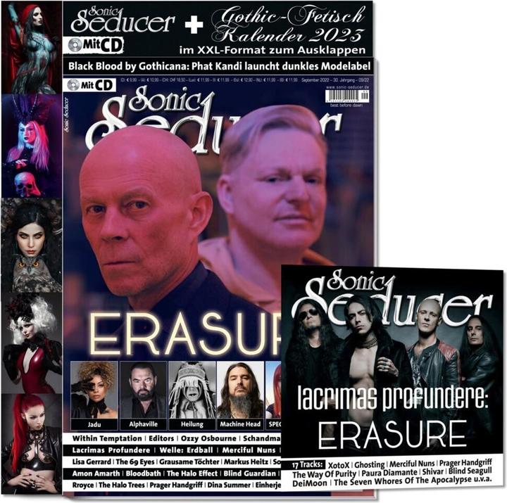 Image du produit Sonic Seducer Multi-Pack 01/2023 avec édition 07-08/22 + 09/22 (Couverture rigide, Allemand)
