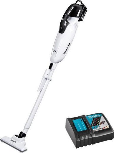 Actual product image Makita Akku-Bürstenstaubsauger, weiss, 18V, 3,0Ah, LXT