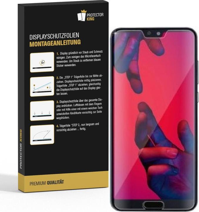 Produktbild Protectorking 6x Panzerfolie Anti-Shock matt entspiegelt (6 Stück, Huawei P20 Pro)