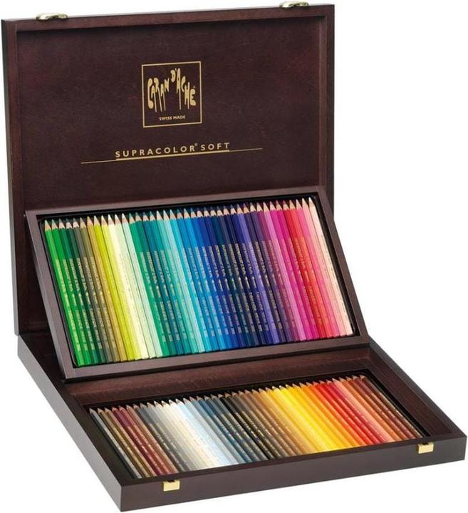 Image du produit Caran d'Ache Supracolor Aquarelle Holzkoffer (Multicolore, 80 x)