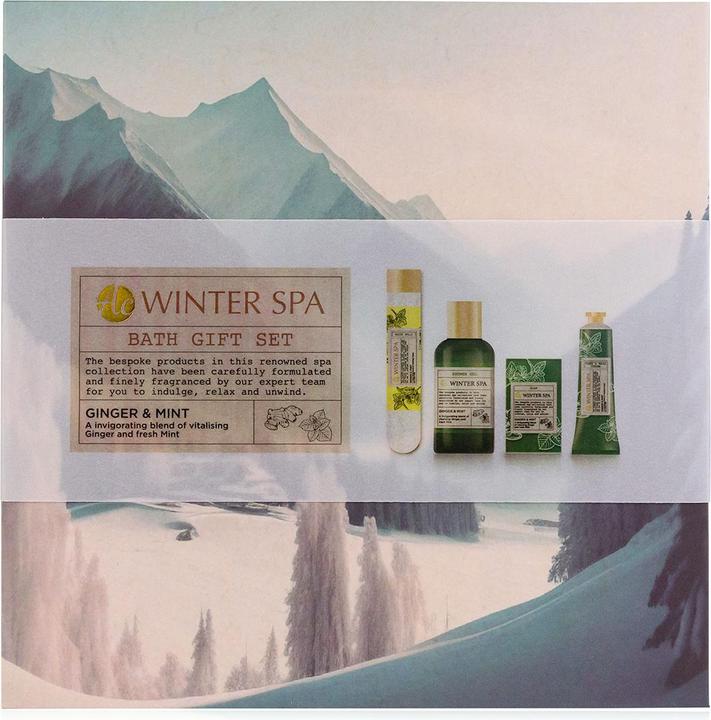 Image du produit Accentra Set de soins WINTER SPA en coffret cadeau, parfum : Ginger & Mint (Set soin capillaire)