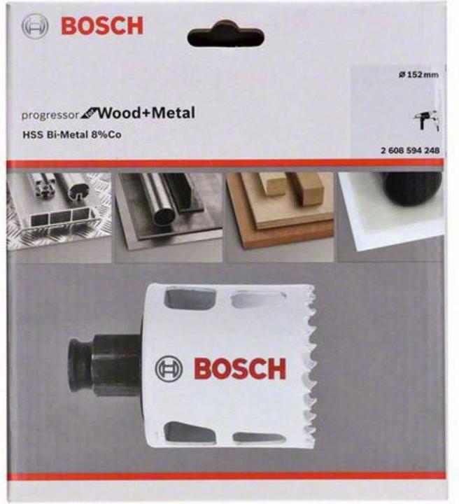 Produktbild Bosch Professional Zubehör Lochsäge Progressor for Wood and Metal, 152 mm (152 mm)