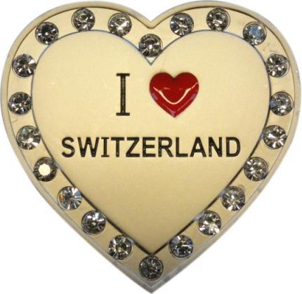 Produktbild Sellmer Magnet Schweiz I love Switzerland