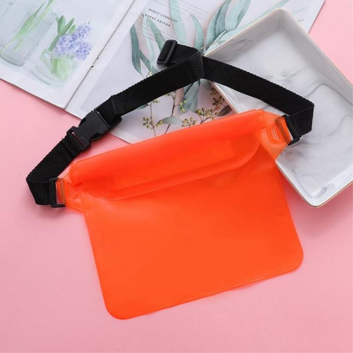 Immagine prodotto Cover-Discount Borsa impermeabile Dry Bag per smartphone e piccoli oggetti arancione (0.30 l)