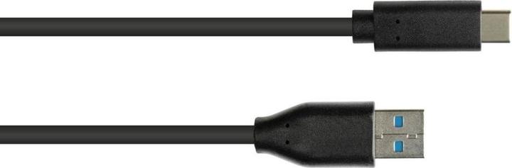 Immagine prodotto Varia Anschlusskabel USB 3.0, USB 3.0 A Stecker an USB-C Stecker, CU, schwarz, 2m (2 m, USB 3.0)