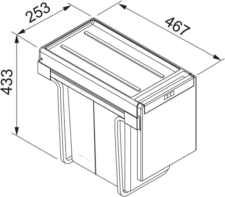 Image du produit Franke Sorter Cube 30 (30 l)