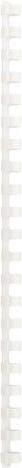 Image du produit GBC Dos de classeur 12mm, 21 anneaux, blanc, 100 pcs.