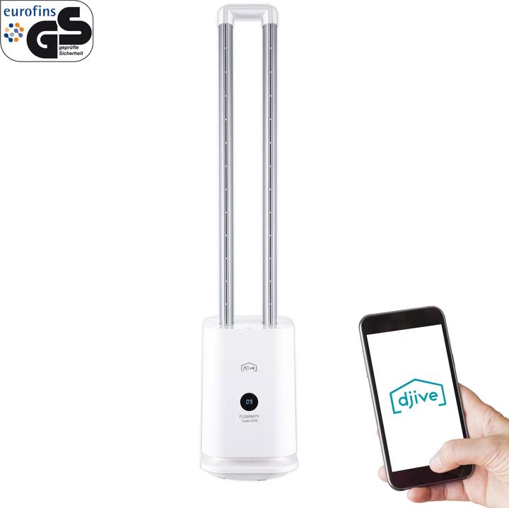 Actual product image Djive Flowmate Tower one - white Tower fan (30 m²)