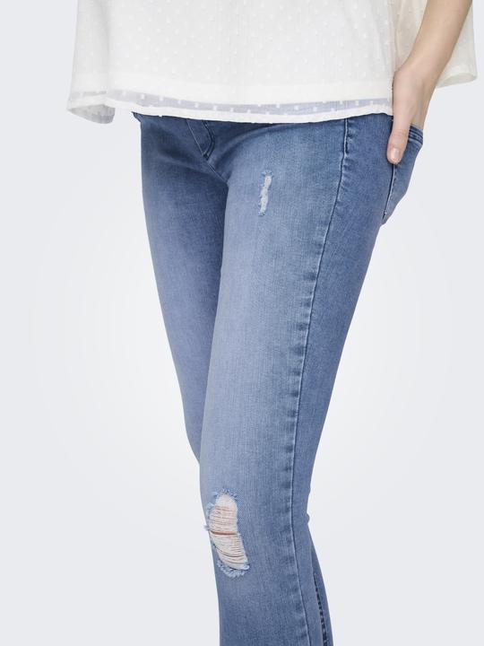 Actual product image Only Maternity OLMBlush Ankle Raw Skinny Fit Jeans Skinny Jeans (30)