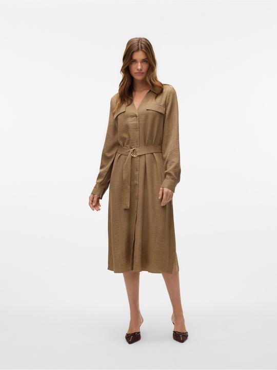 Image du produit Vero Moda VMVICA Midikleid Hemdblusenkleid (M)