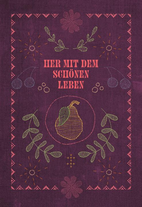 Actual product image VE Tava folding card motif Her mit dem schönen Leben 5 Ex. (5 pcs.)